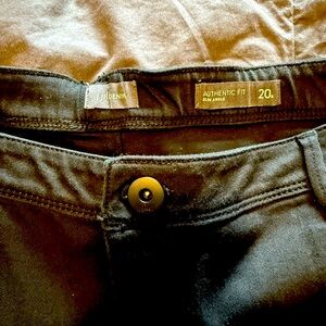 J. Jill Black Ankle Jeans 20 Skinnh